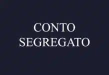 Conto segregato conto segregato