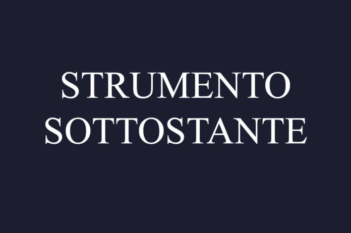strumento sottostante significato